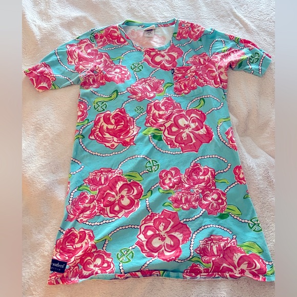 Simply Southern tunic top/coverup size M/L - Picture 1 of 2